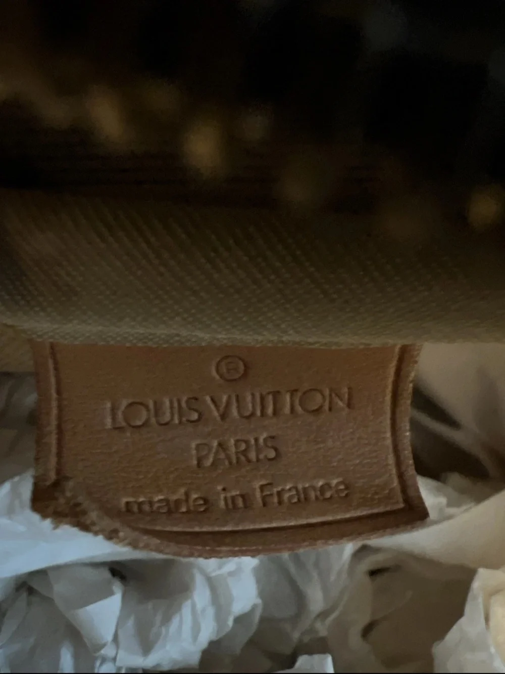 Authentic Louis Vuitton Monogram Deauville Bag Purse
